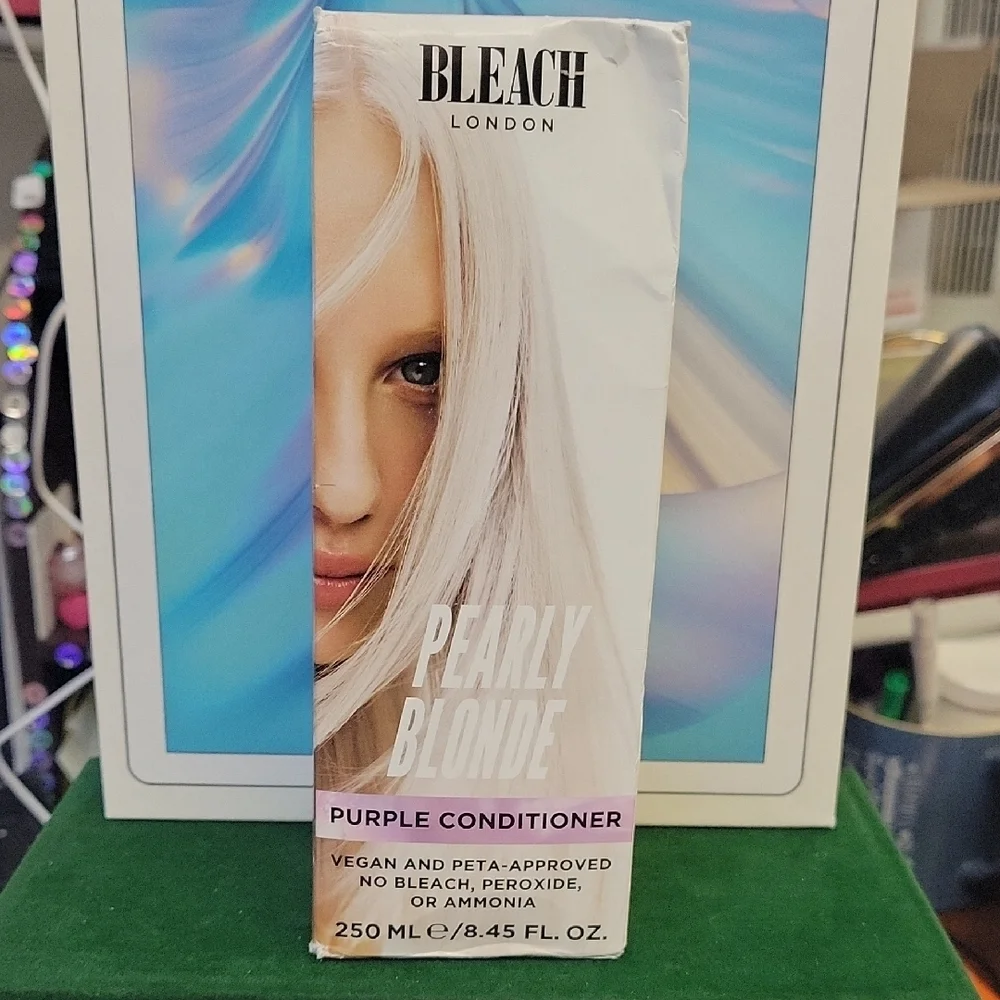 Bleach London Pearly Blonde Purple Conditioner 250ml New In Box